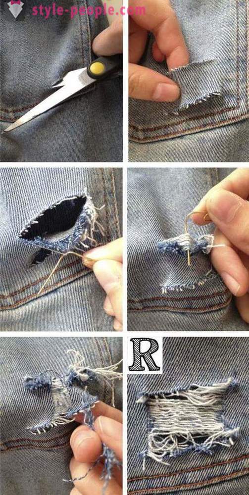 Iš to, ką dėvėti kankina džinsus