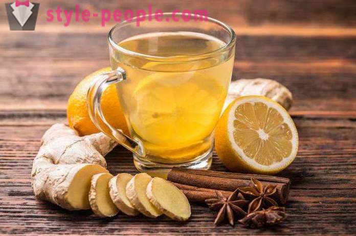 Lieknėjimo arbata su imbieru ir citrina: Receptai, apžvalgos