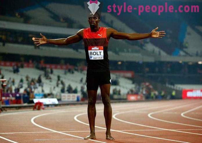 Usain Bolt: maksimalus greitis iš lengvosios atletikos žvaigždės
