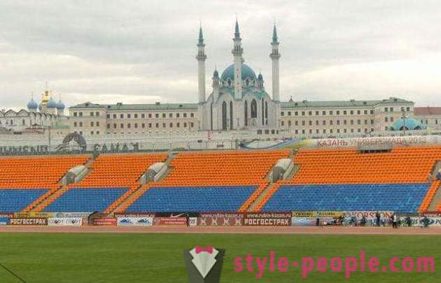 Centrinis stadionas, Kazanė istorija, adresas ir talpa
