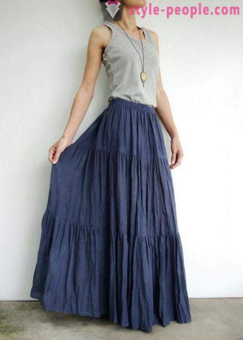 Iš lino sijonas: stilius, ką dėvėti