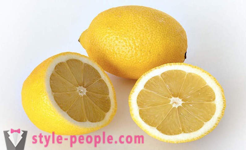 Svarbūs ir pagrindines savybes citrina