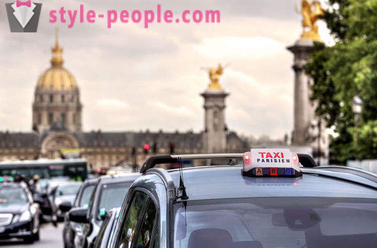 Taksi paslaugos įvairiose šalyse