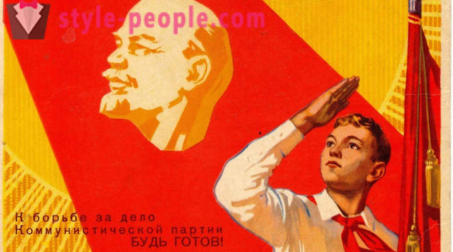 Istorija ir vaidmuo iš TSRS pionierių