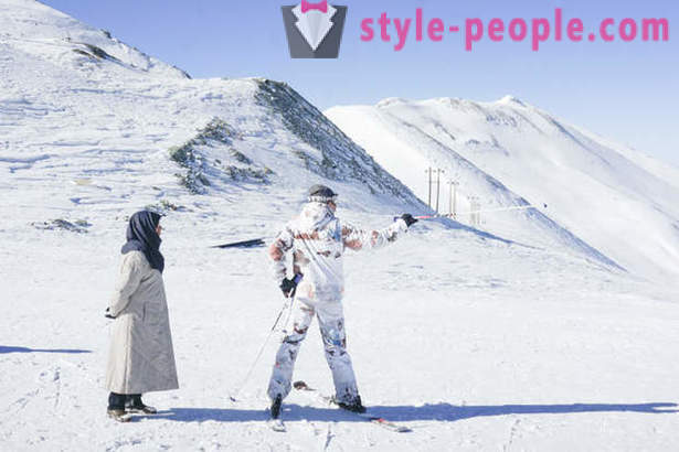 Kas vyksta slidinėjimo kurortų Irane