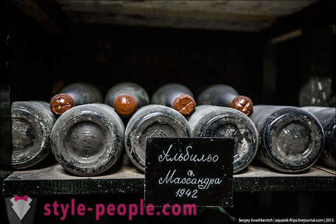 Garsusis Massandra vyno kolekcija