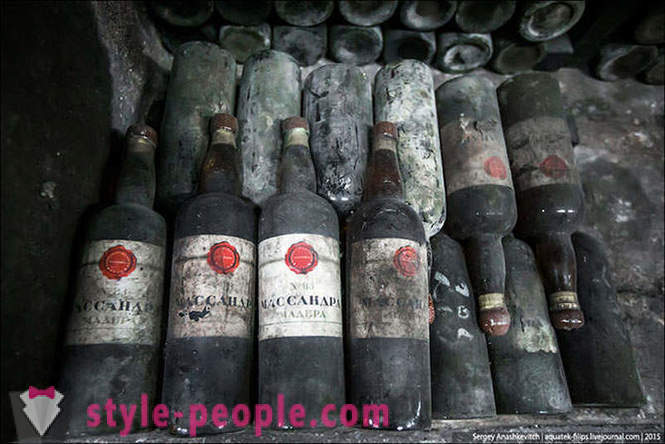 Garsusis Massandra vyno kolekcija