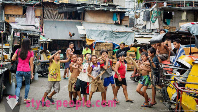 Gyvenimas Manilos lūšnynų