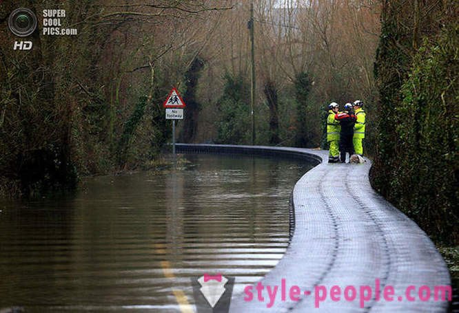 Potvynis pietvakarių Anglijoje