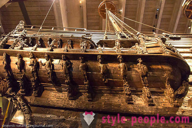 Ekskursija po muziejų vienintelis laivas XVII amžiuje