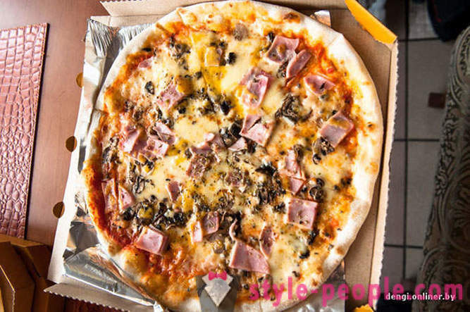 Italų virėjas stengiasi Baltarusijos picą