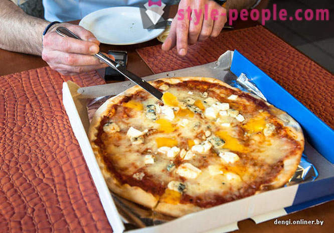 Italų virėjas stengiasi Baltarusijos picą