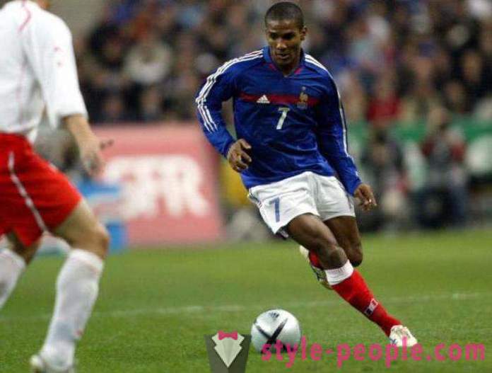 Prancūzų futbolininkas Florent Malouda