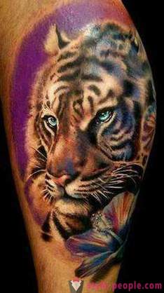 Pagrindinis vertė tigras tatuiruotė