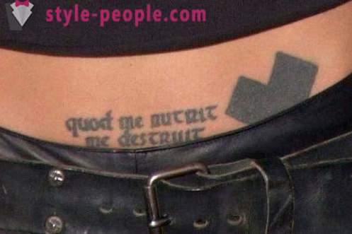 Zodiako tatuiruotės: Angelina Jolie