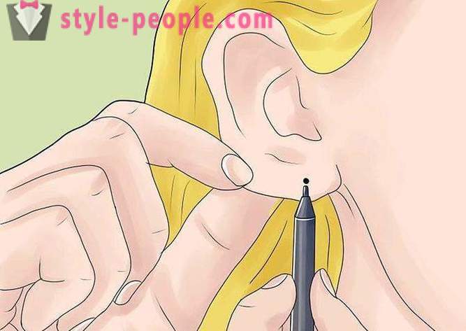 Kaip namuose perverti ausis? Kaip rūpintis pradurtas ausis